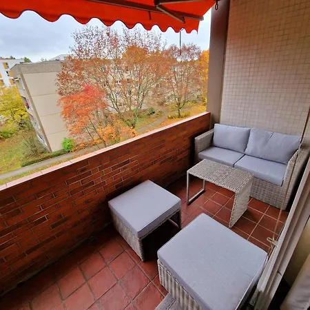 2-zimmer Messe-apartment Nbg-langwasser 60qm Daire *